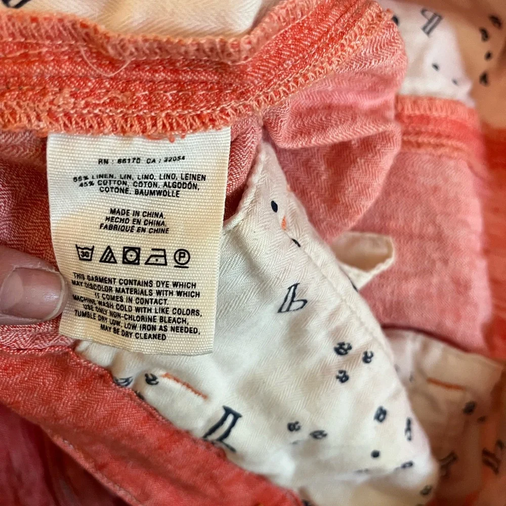 Anthropologie Pilcro linen pants - Picture 7 of 7